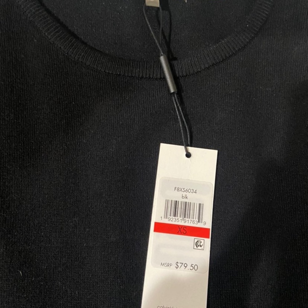 Black Calvin Klein sweater